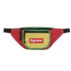 Supreme multicolor string waist bag